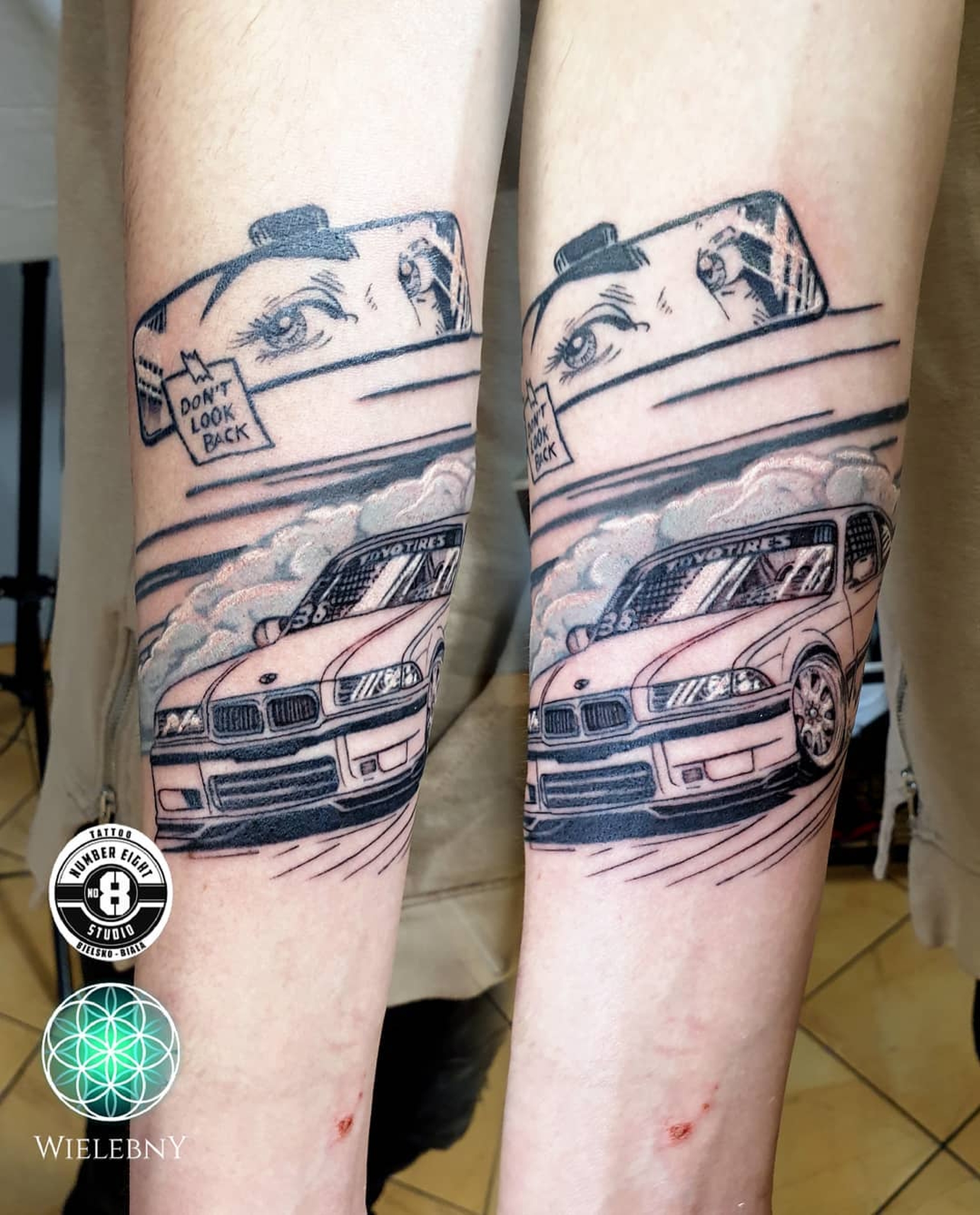 Bmw-E30-komiks-ilustracja