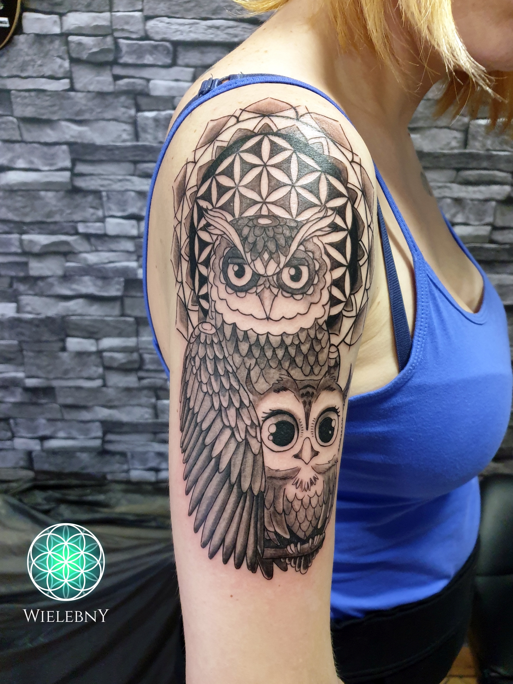 owl flower of life