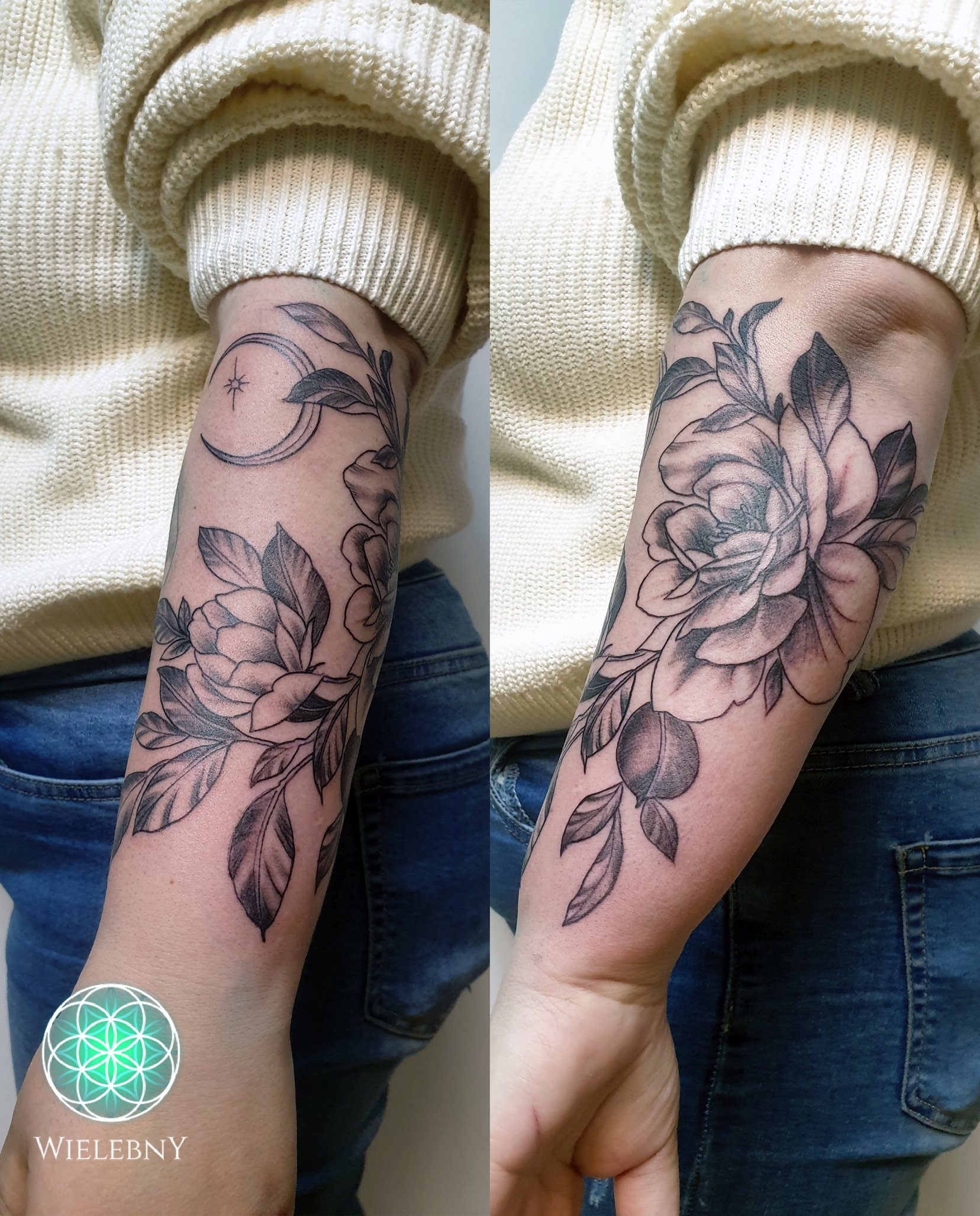 delicate flowers moon