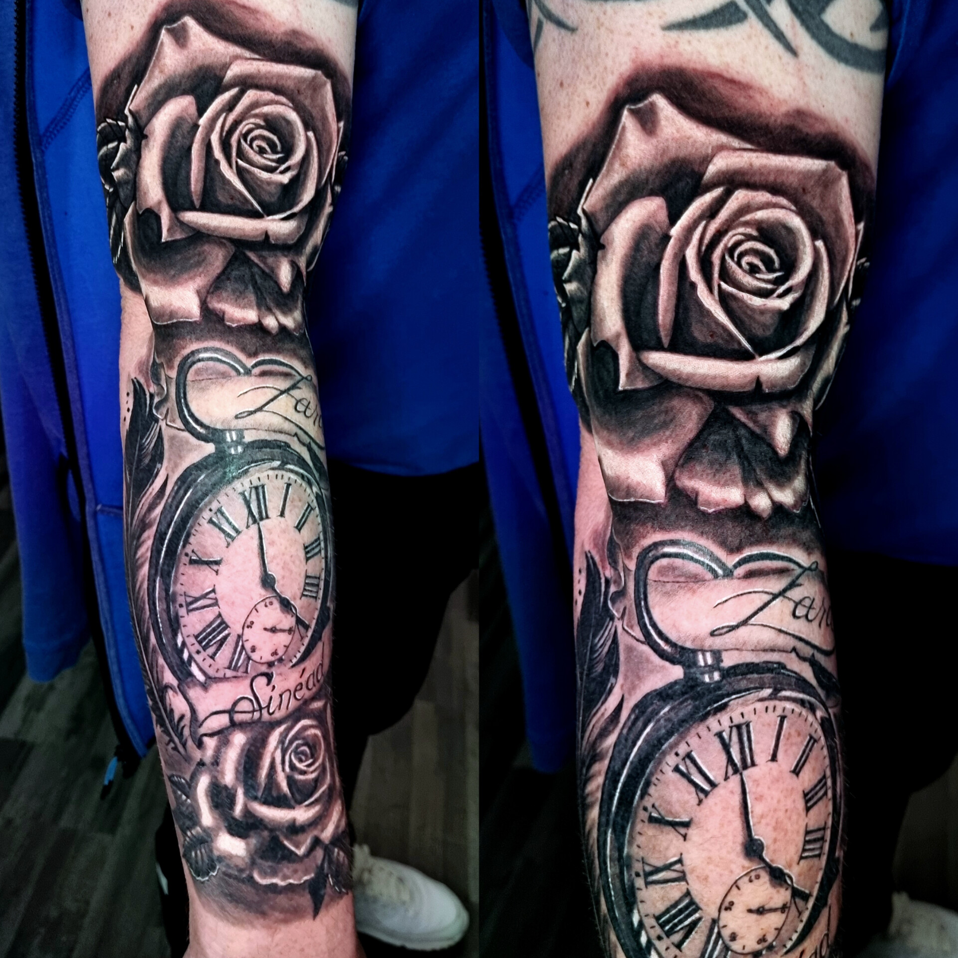 Rose Clock