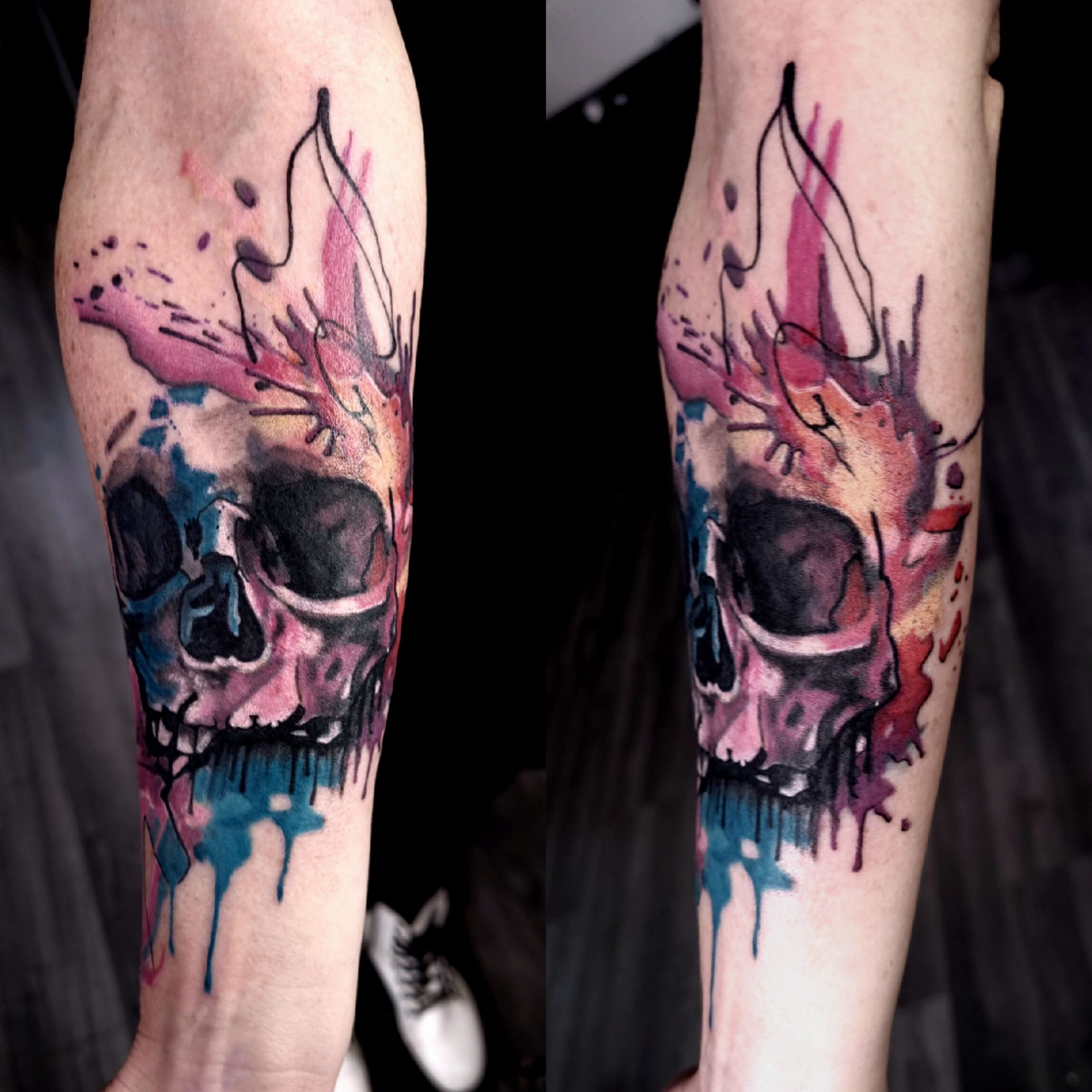 Splash skull