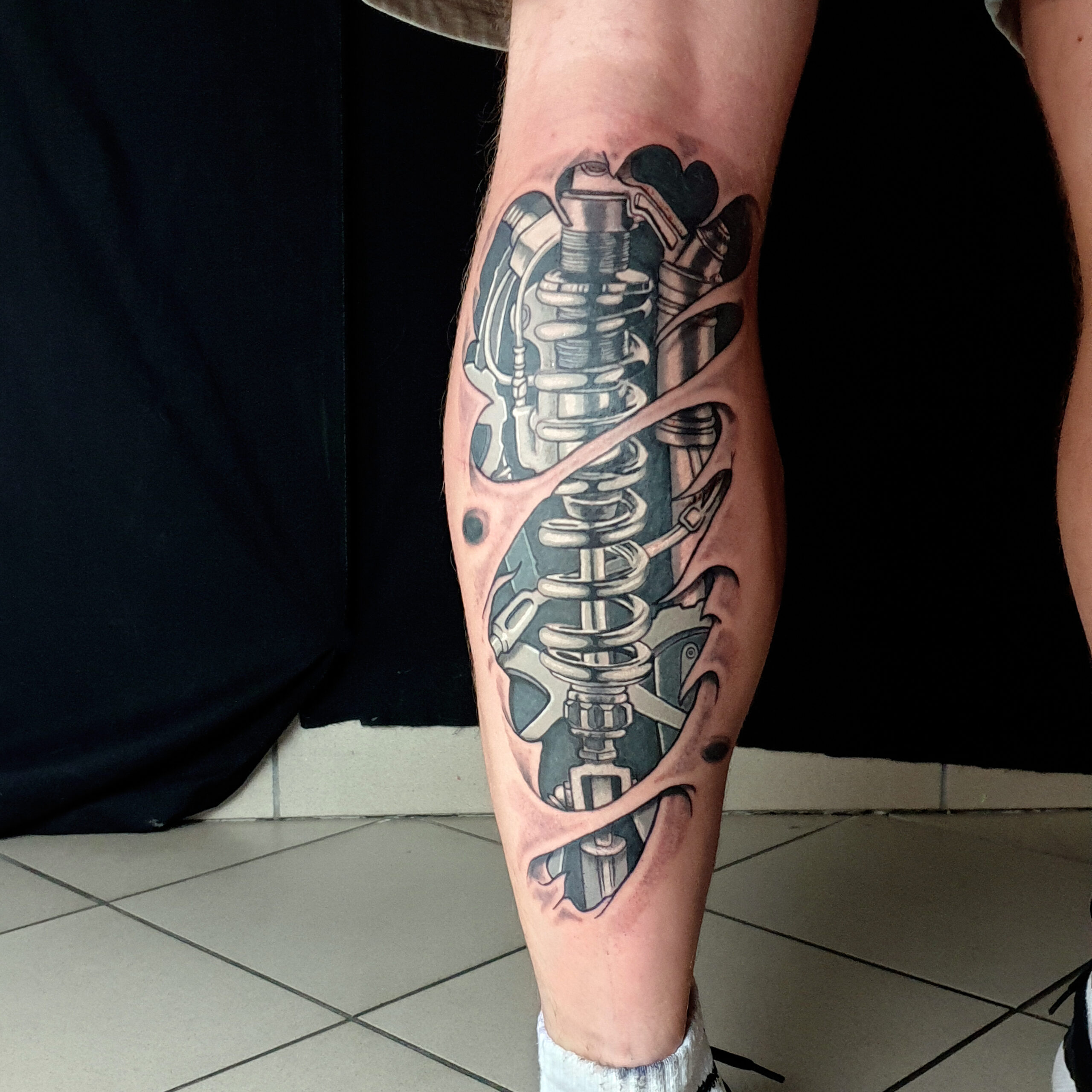 Biomechanics on calf